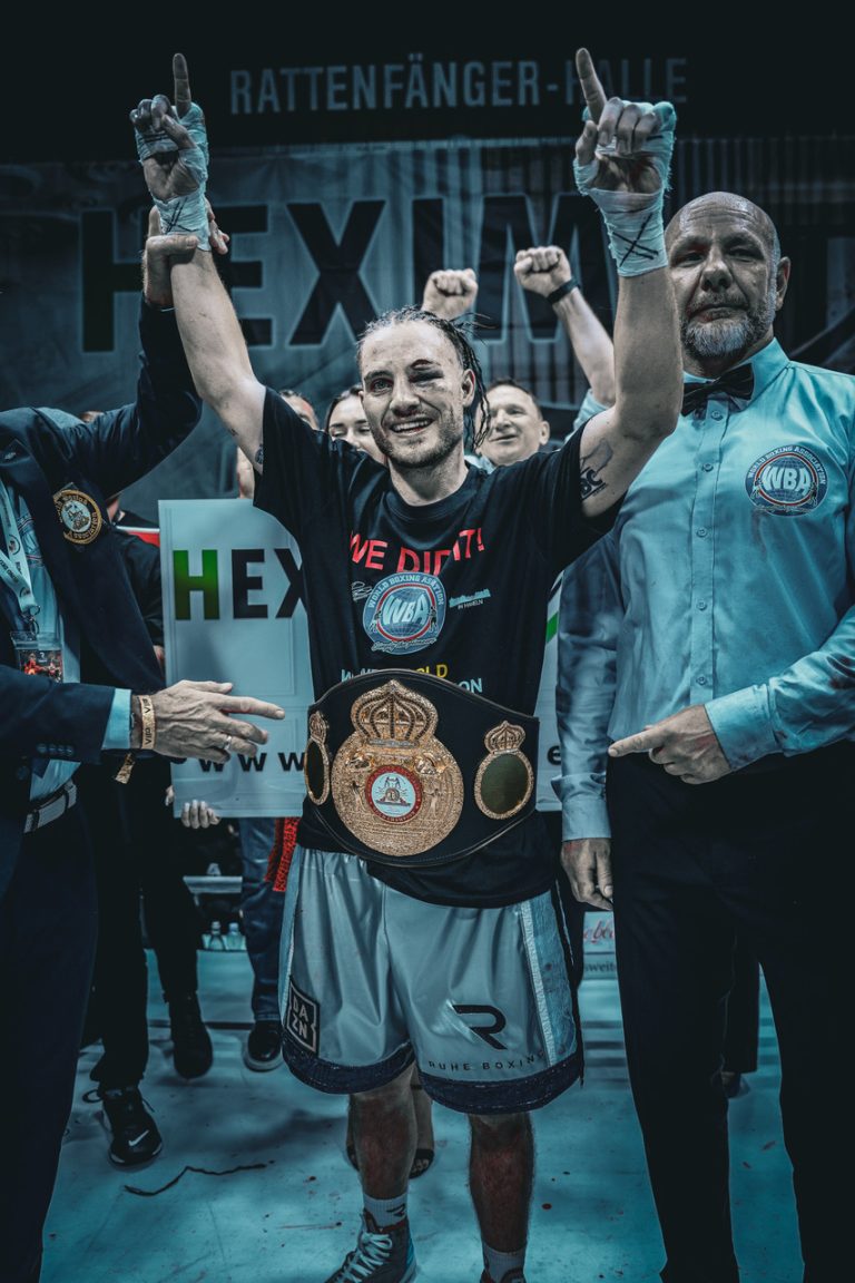 Piergiulio Ruhe Wins WBA Gold Title