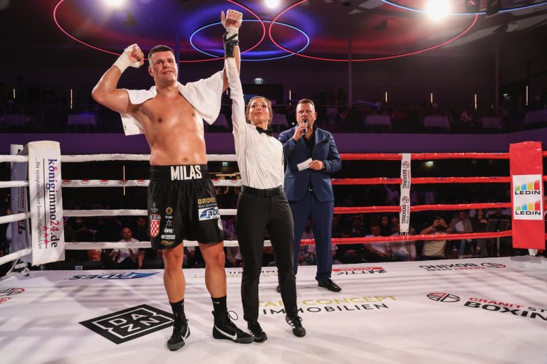 Petar Milas Stops Joel Tambwe Djeko With Fourth-Round Knockout in Ingolstadt